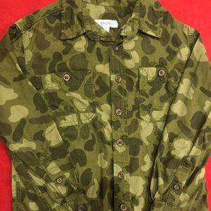 Boys long sleeve collar shirt